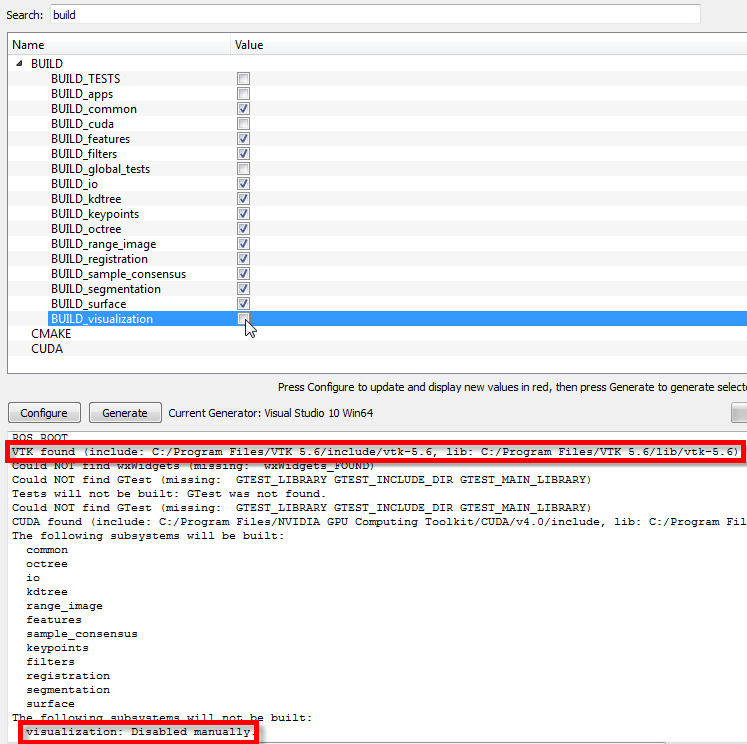 VTK found, enable visualization