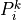 P^k_i
