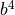 b^4