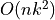 O(nk^2)