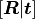 [\boldsymbol{R} | \boldsymbol{t}]