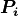 \boldsymbol{P_i}