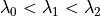 \lambda_0<\lambda_1<\lambda_2