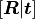 [\boldsymbol{R} | \boldsymbol{t}]